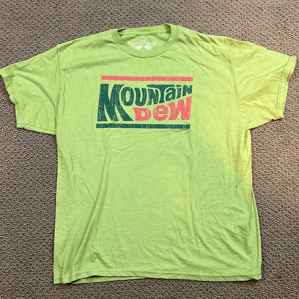 Mountain Dew Men's T Size XL